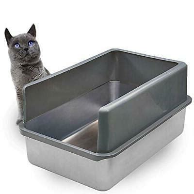 iPrimio Ultimate Stainless Steel XL Cat Litter Box 